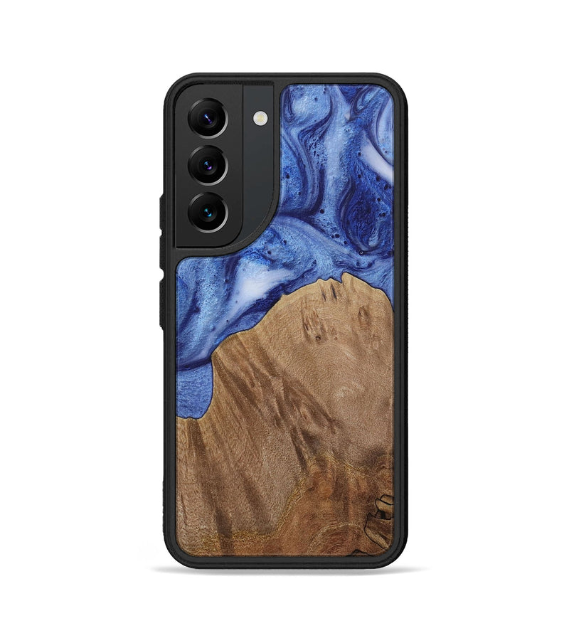 Galaxy S22 Wood Phone Case - Jobey (Blue, 730009)