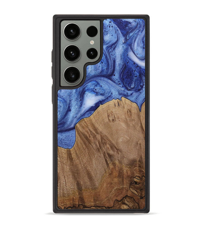 Galaxy S23 Ultra Wood Phone Case - Jobey (Blue, 730009)