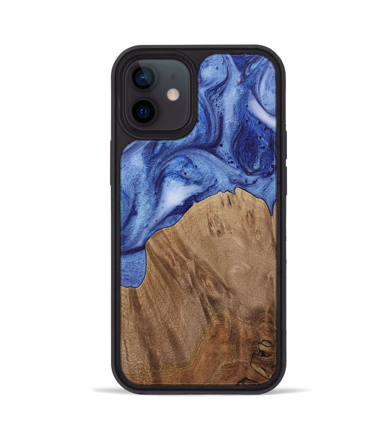 iPhone 12 Wood Phone Case - Jobey (Blue, 730009)