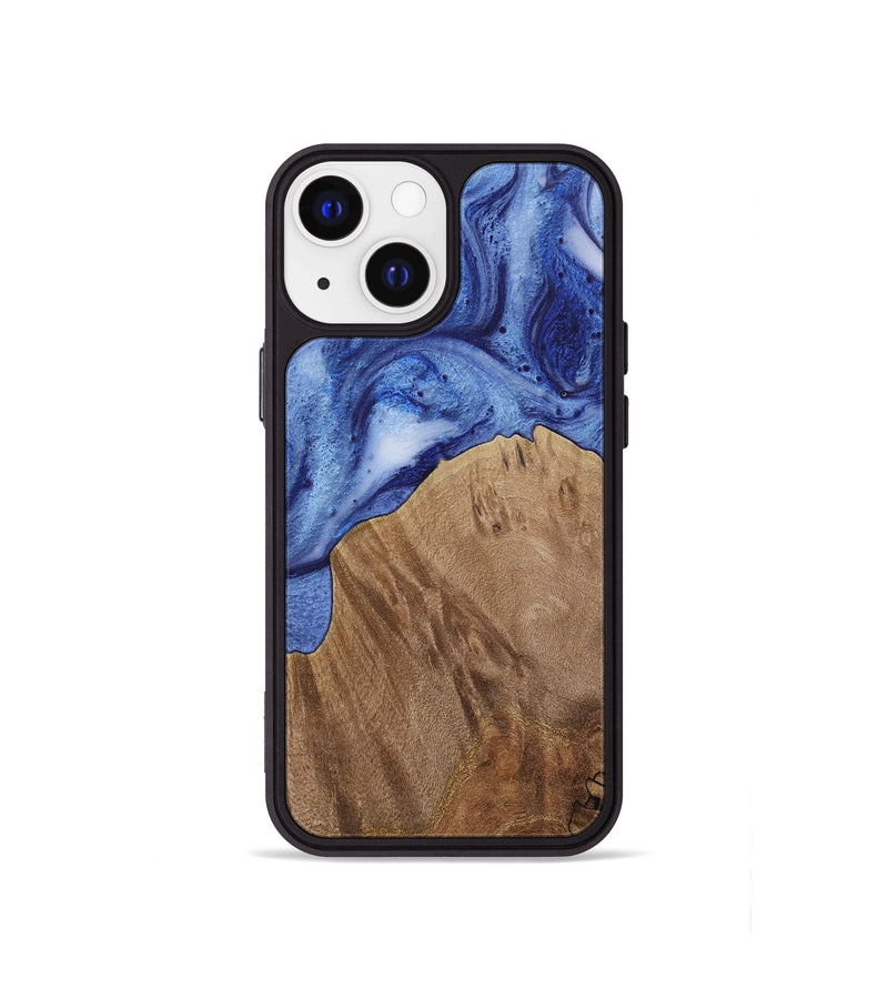 iPhone 13 mini Wood Phone Case - Jobey (Blue, 730009)