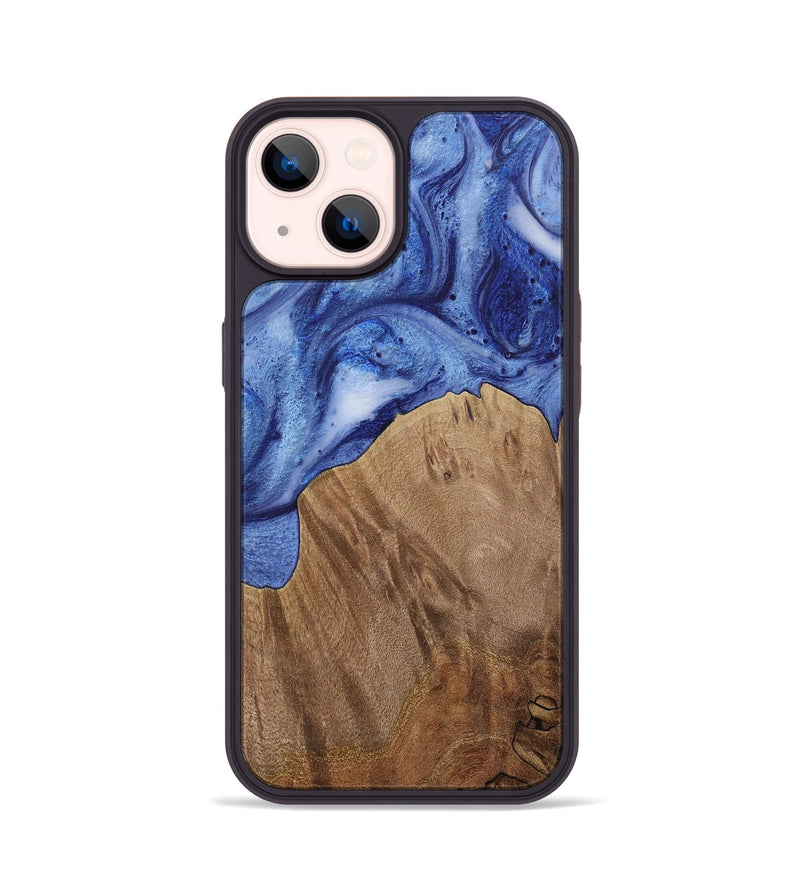 iPhone 14 Wood Phone Case - Jobey (Blue, 730009)