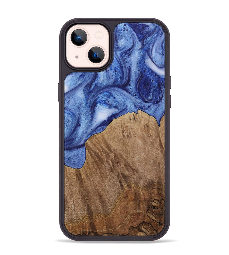 iPhone 14 Plus Wood Phone Case - Jobey (Blue, 730009)