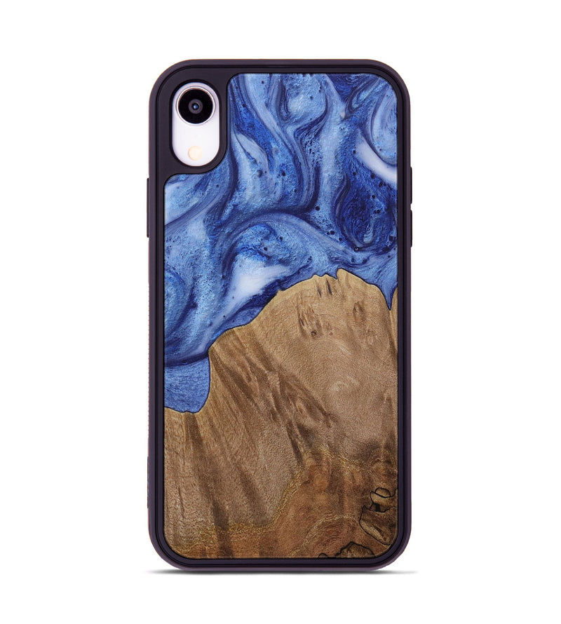 iPhone Xr Wood Phone Case - Jobey (Blue, 730009)