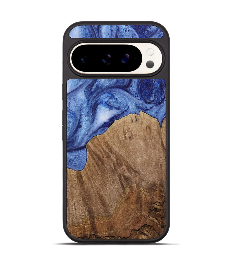 Pixel 9 Wood Phone Case - Jobey (Blue, 730009)