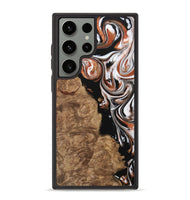 Galaxy S23 Ultra Wood Phone Case - Damita (Black & White, 730015)