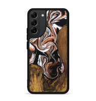 Galaxy S22 Plus Wood Phone Case - Bessy (Black & White, 730031)