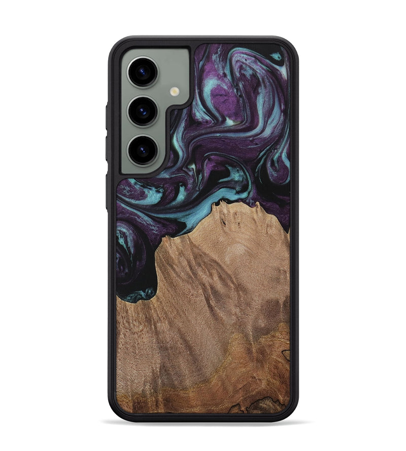 Galaxy S24 Plus Wood Phone Case - Nancee (Purple, 730037)