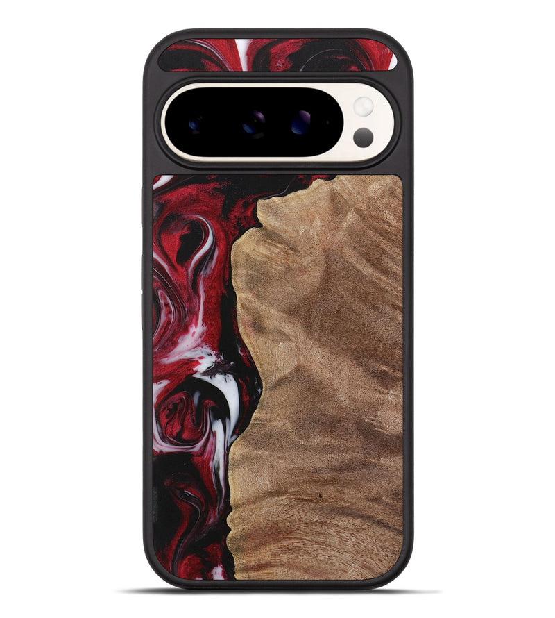 Pixel 9 Pro XL Wood Phone Case - Conni (Red, 730047)