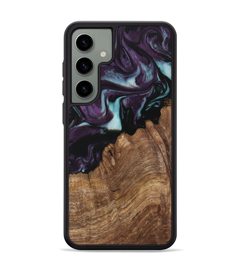 Galaxy S24 Plus Wood Phone Case - Mariel (Purple, 730052)