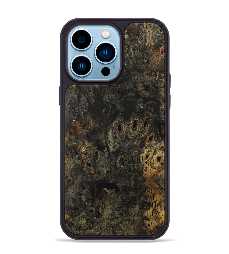 iPhone 14 Pro Max Wood Phone Case - Shamar (Wood Burl, 730056)