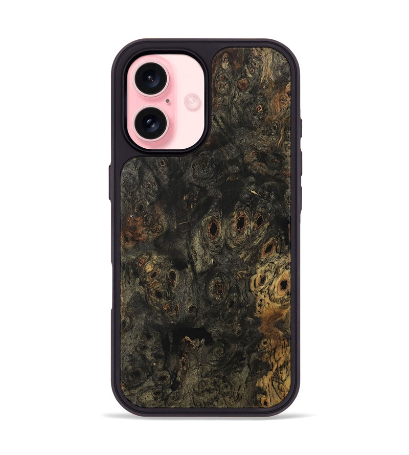 iPhone 16 Wood Phone Case - Shamar (Wood Burl, 730056)