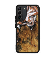 Galaxy S22 Plus Wood Phone Case - Jirina (Black & White, 730058)