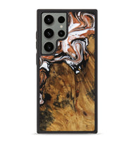 Galaxy S23 Ultra Wood Phone Case - Jirina (Black & White, 730058)