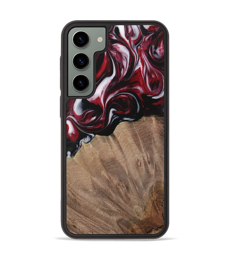 Galaxy S23 Plus Wood Phone Case - Garett (Red, 730074)