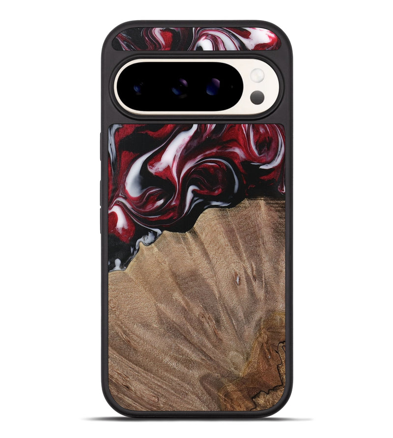 Pixel 9 Pro XL Wood Phone Case - Garett (Red, 730074)