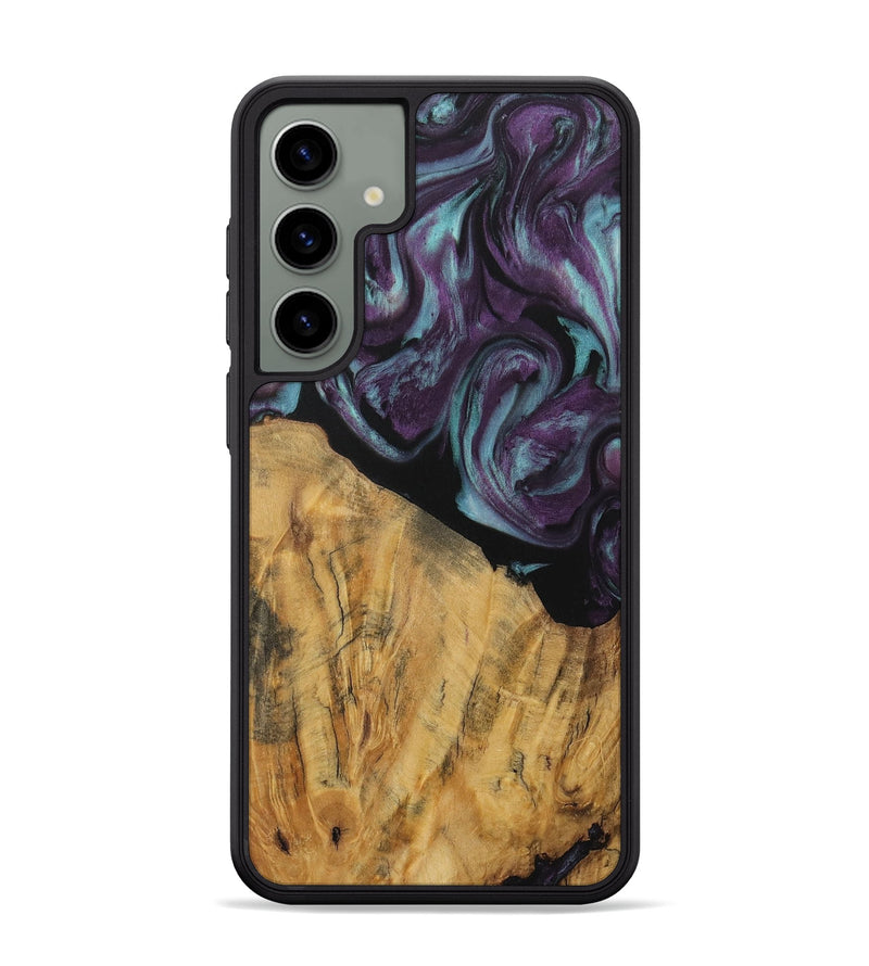 Galaxy S24 Plus Wood Phone Case - Caitlin (Purple, 730106)