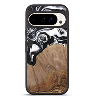 Pixel 9 Pro XL Wood Phone Case - Silvio (Black & White, 730117)