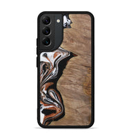 Galaxy S22 Plus Wood Phone Case - Lynelle (Black & White, 730118)