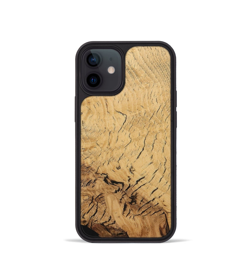 iPhone 12 mini Wood Phone Case - Farris (Wood Burl, 730139)