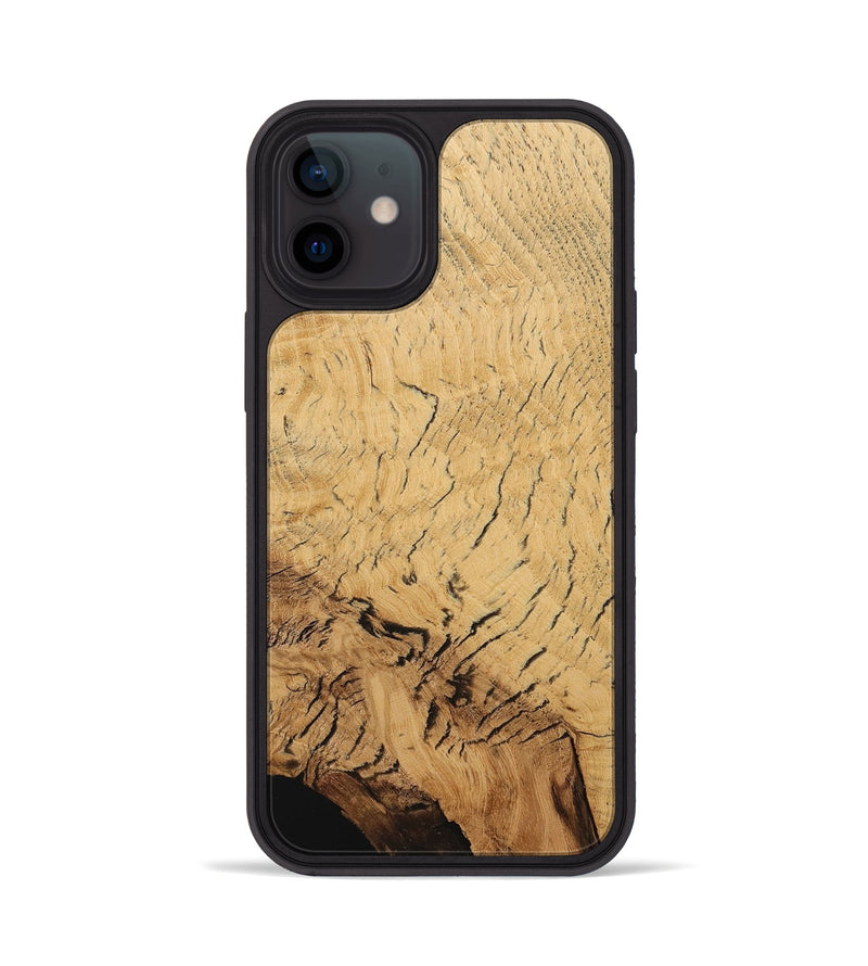 iPhone 12 Wood Phone Case - Farris (Wood Burl, 730139)