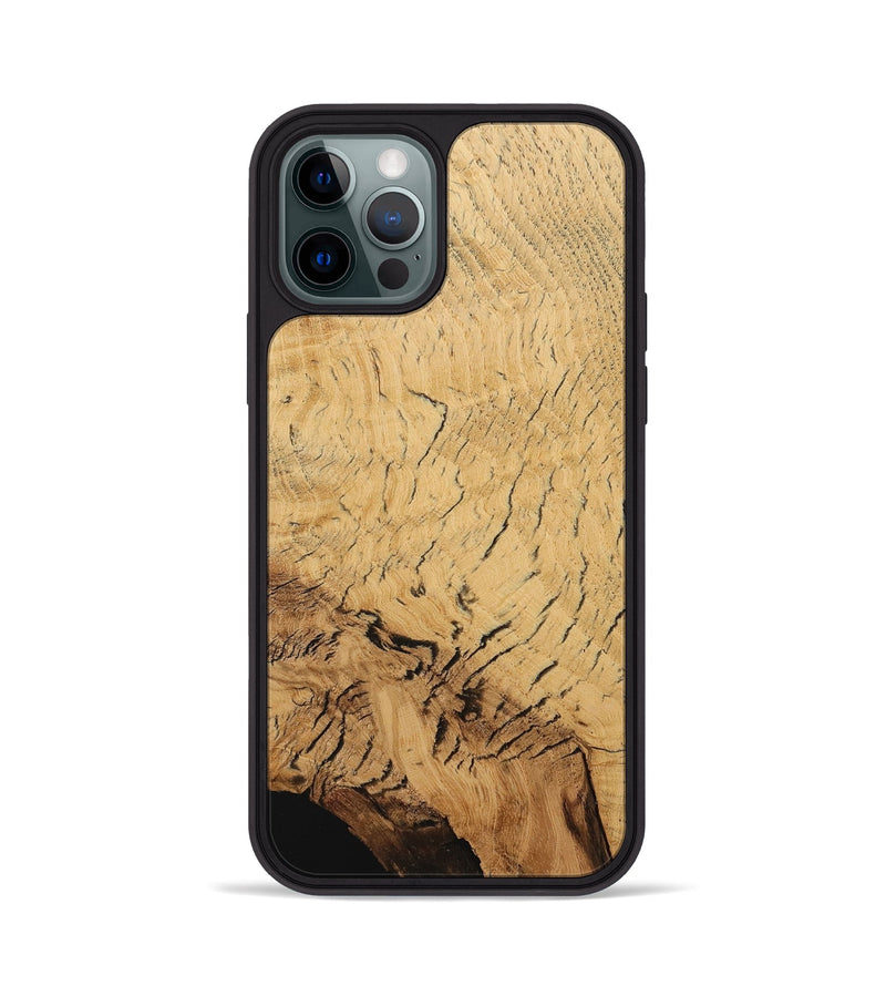 iPhone 12 Pro Wood Phone Case - Farris (Wood Burl, 730139)