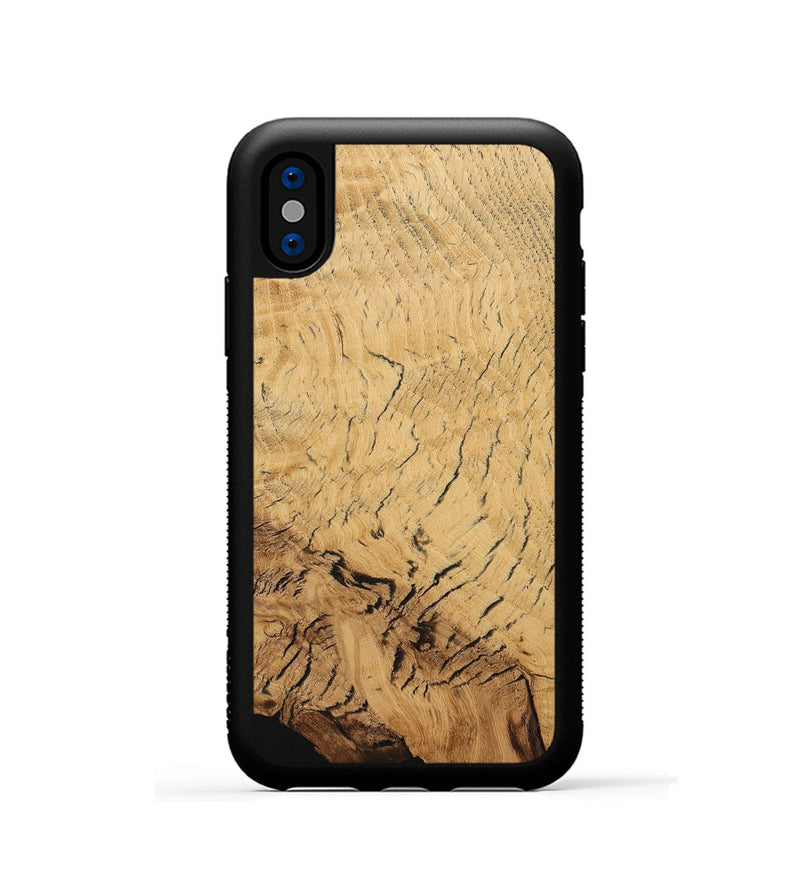 iPhone Xs Wood Phone Case - Farris (Wood Burl, 730139)