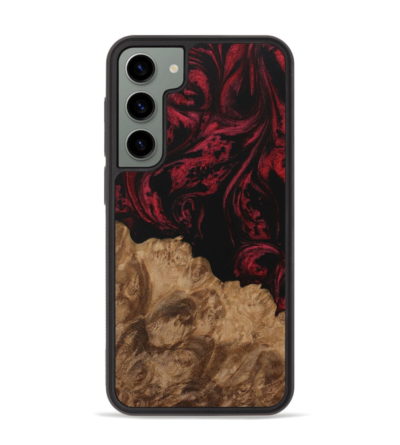 Galaxy S23 Plus Wood Phone Case - Nash (Red, 730165)