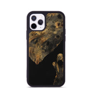 iPhone 11 Pro Wood Phone Case - Cinda (Pure Black, 730174)