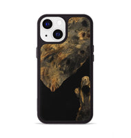 iPhone 13 Wood Phone Case - Cinda (Pure Black, 730174)