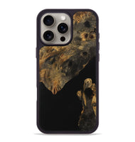 iPhone 16 Pro Max Wood Phone Case - Cinda (Pure Black, 730174)