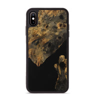 iPhone Xs Max Wood Phone Case - Cinda (Pure Black, 730174)