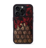 iPhone 16 Pro Wood Phone Case - Joanna (Pattern, 730178)