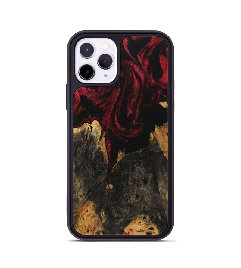 iPhone 11 Pro Wood Phone Case - Sharyn (Red, 730179)