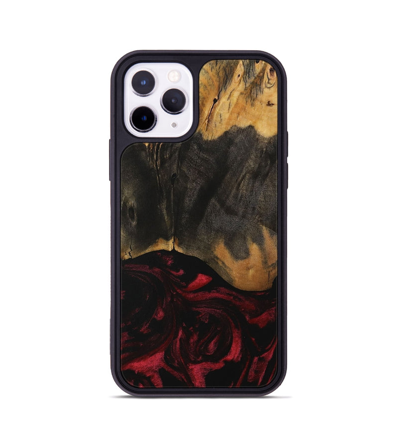 iPhone 11 Pro Wood Phone Case - Ross (Red, 730187)