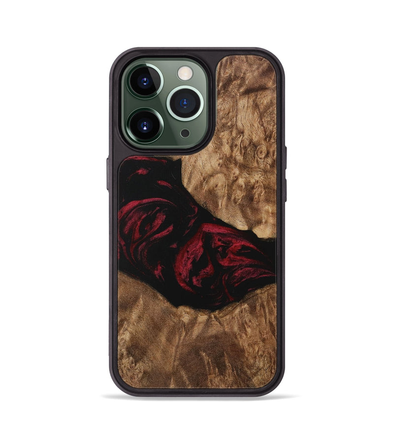 iPhone 13 Pro Wood Phone Case - Wardell (Red, 730189)