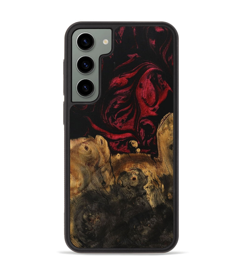 Galaxy S23 Plus Wood Phone Case - Kellsie (Red, 730212)