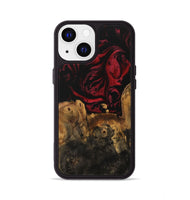 iPhone 13 Wood Phone Case - Kellsie (Red, 730212)