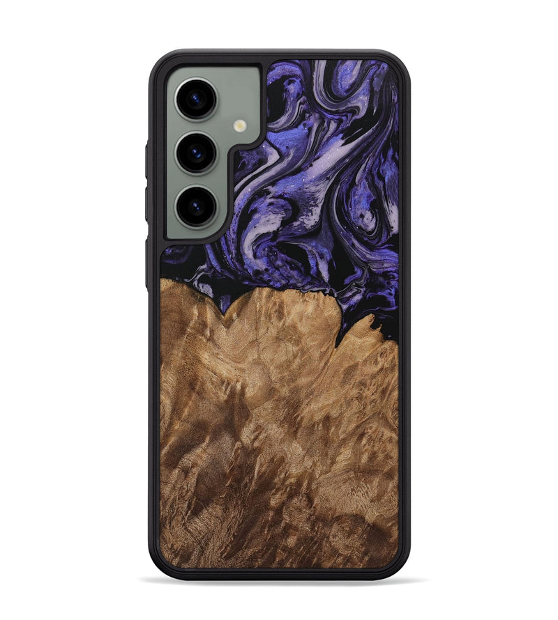 Galaxy S24 Plus Wood Phone Case - Karen (Purple, 730227)