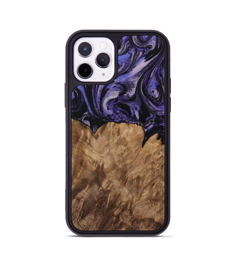 iPhone 11 Pro Wood Phone Case - Karen (Purple, 730227)