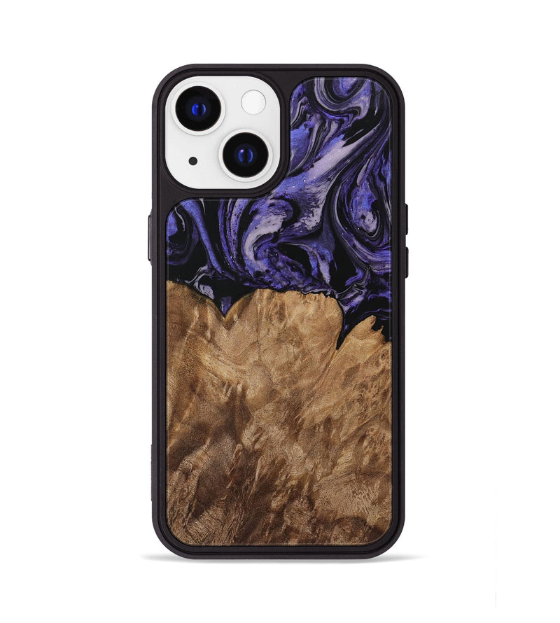 iPhone 13 Wood Phone Case - Karen (Purple, 730227)