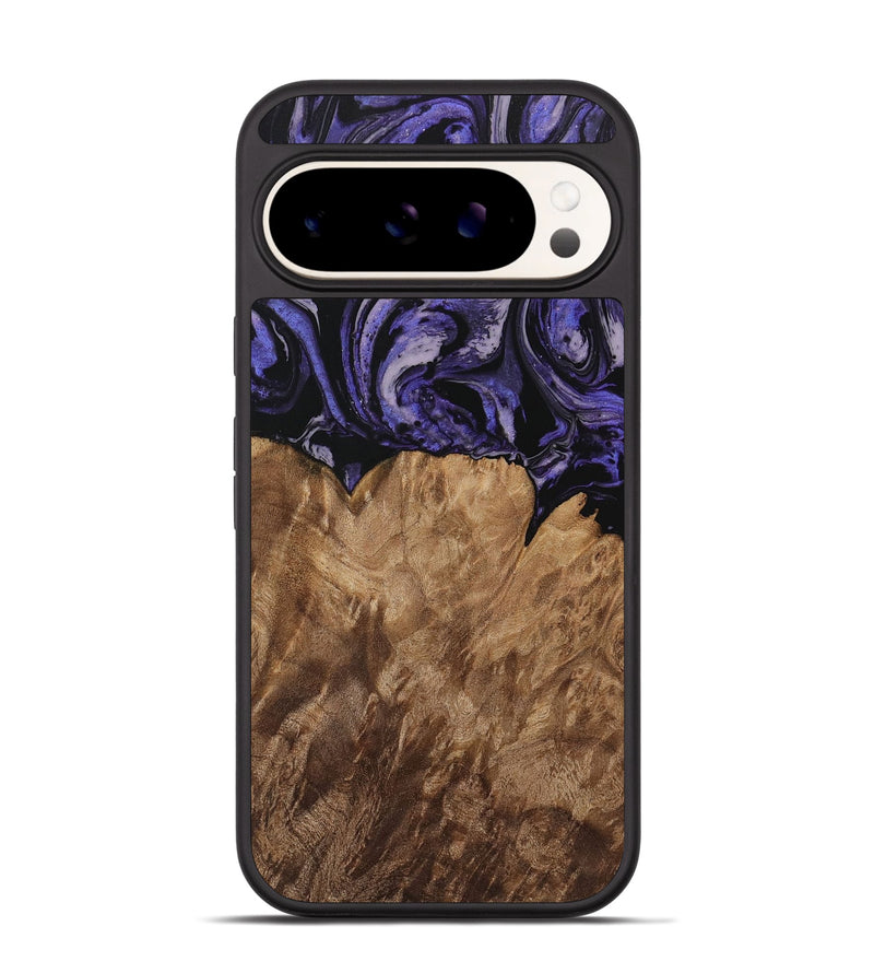 Pixel 9 Pro Wood Phone Case - Karen (Purple, 730227)