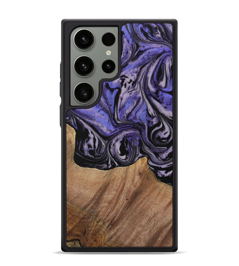 Galaxy S24 Ultra Wood Phone Case - Kale (Purple, 730229)