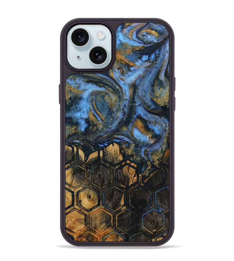 iPhone 15 Plus Wood Phone Case - Clemie (Pattern, 730233)