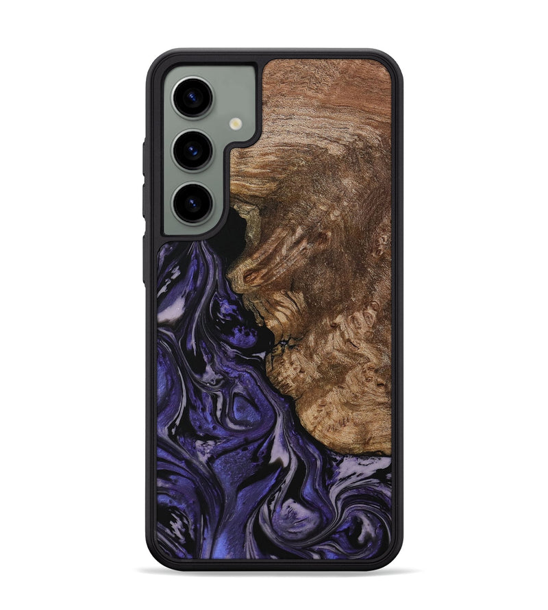 Galaxy S24 Plus Wood Phone Case - Aggi (Purple, 730254)