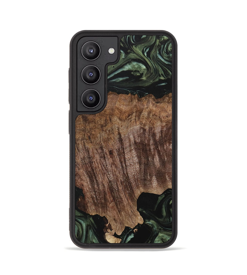 Galaxy S23 Wood Phone Case - Melba (Green, 730263)