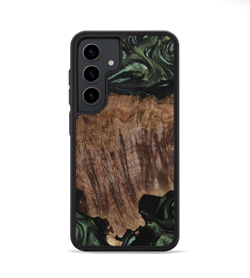 Galaxy S24 Wood Phone Case - Melba (Green, 730263)