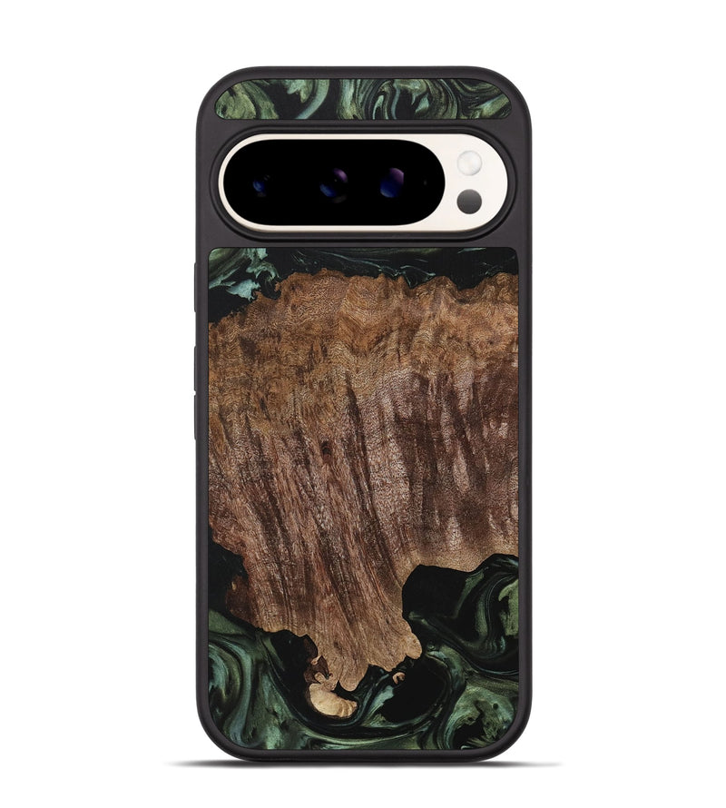 Pixel 9 Wood Phone Case - Melba (Green, 730263)