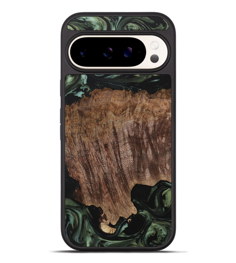 Pixel 9 Pro XL Wood Phone Case - Melba (Green, 730263)