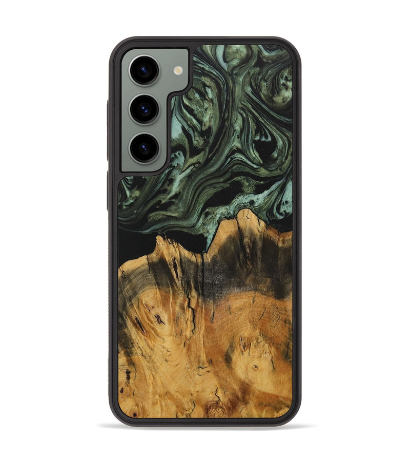 Galaxy S23 Plus Wood Phone Case - Trudy (Green, 730265)