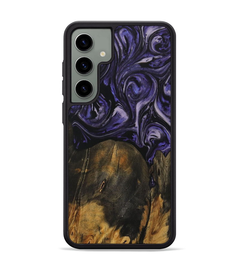 Galaxy S24 Plus Wood Phone Case - Khanh (Purple, 730266)